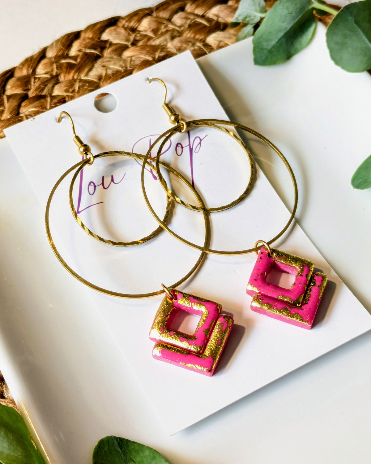 Boucles d'oreille - Modèle Aurélia