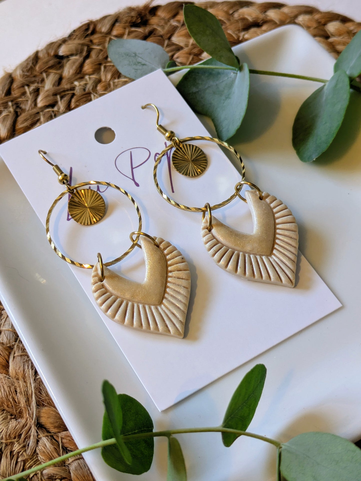 Boucles d'oreille - Modèle Camille