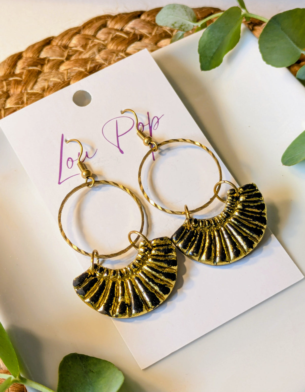 Boucles d'oreille - Modèle Louise
