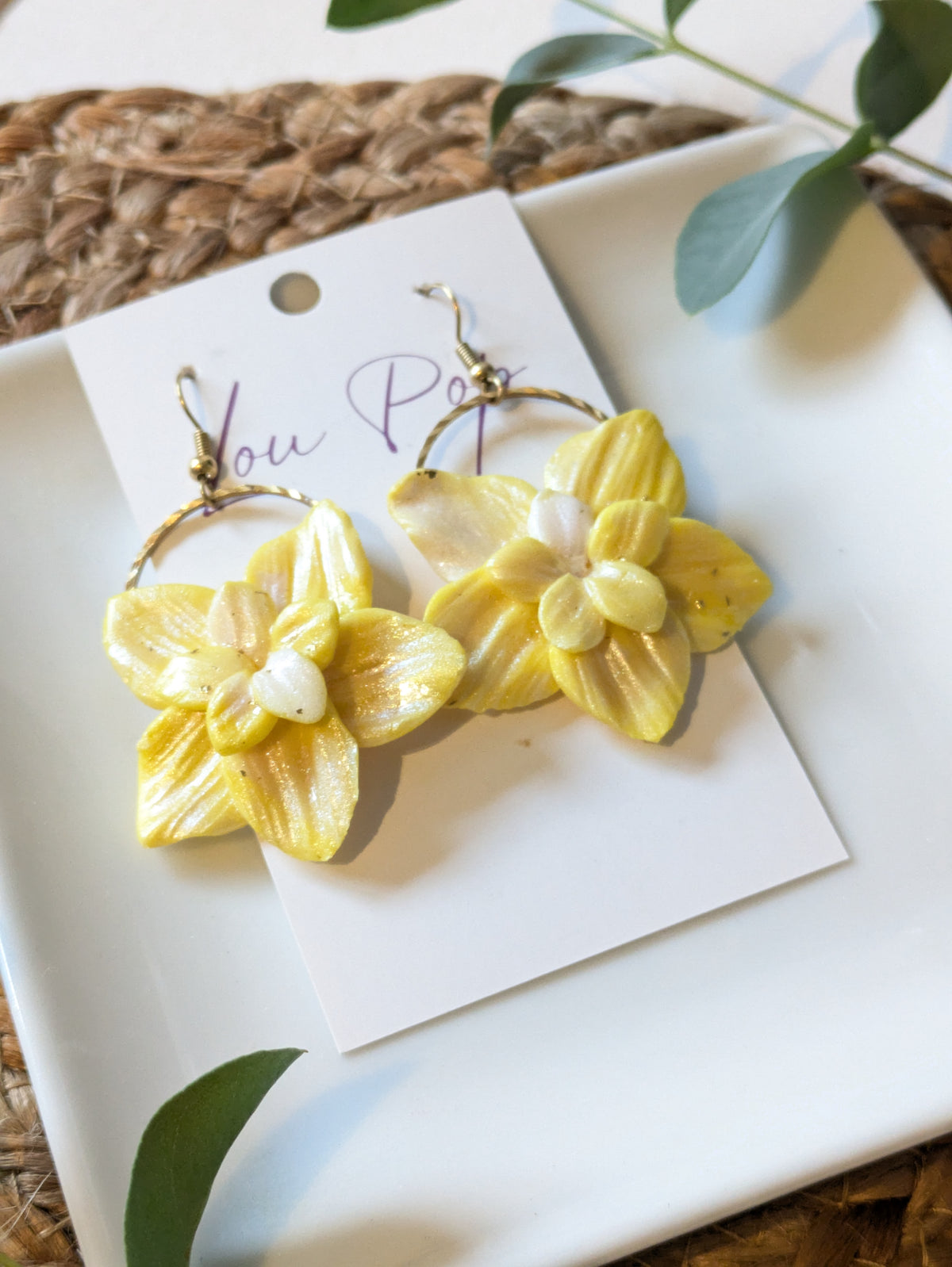 Boucles d'oreille - Modèle Capucine
