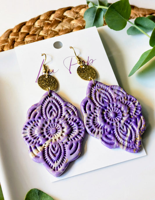 Boucles d'oreille - Modèle Lysa
