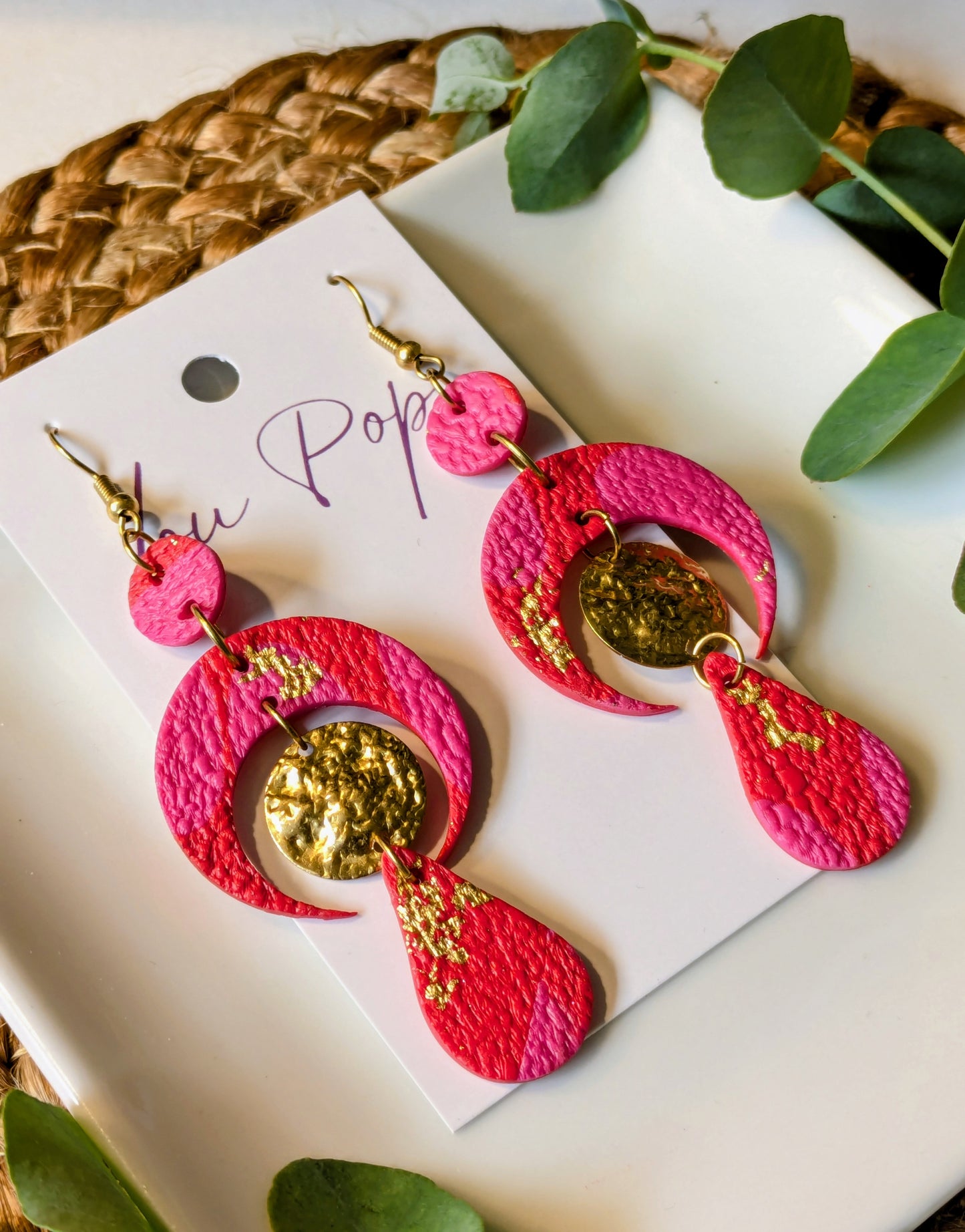 Boucles d’oreilles – Modèle Lou