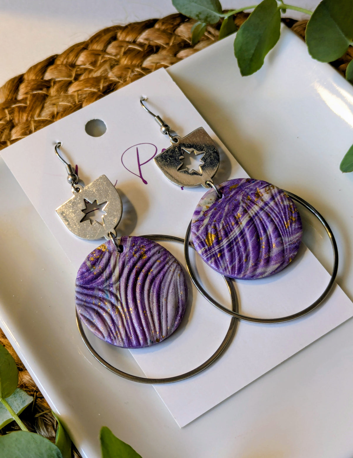 Boucles d’oreilles – Modèle Sérèna
