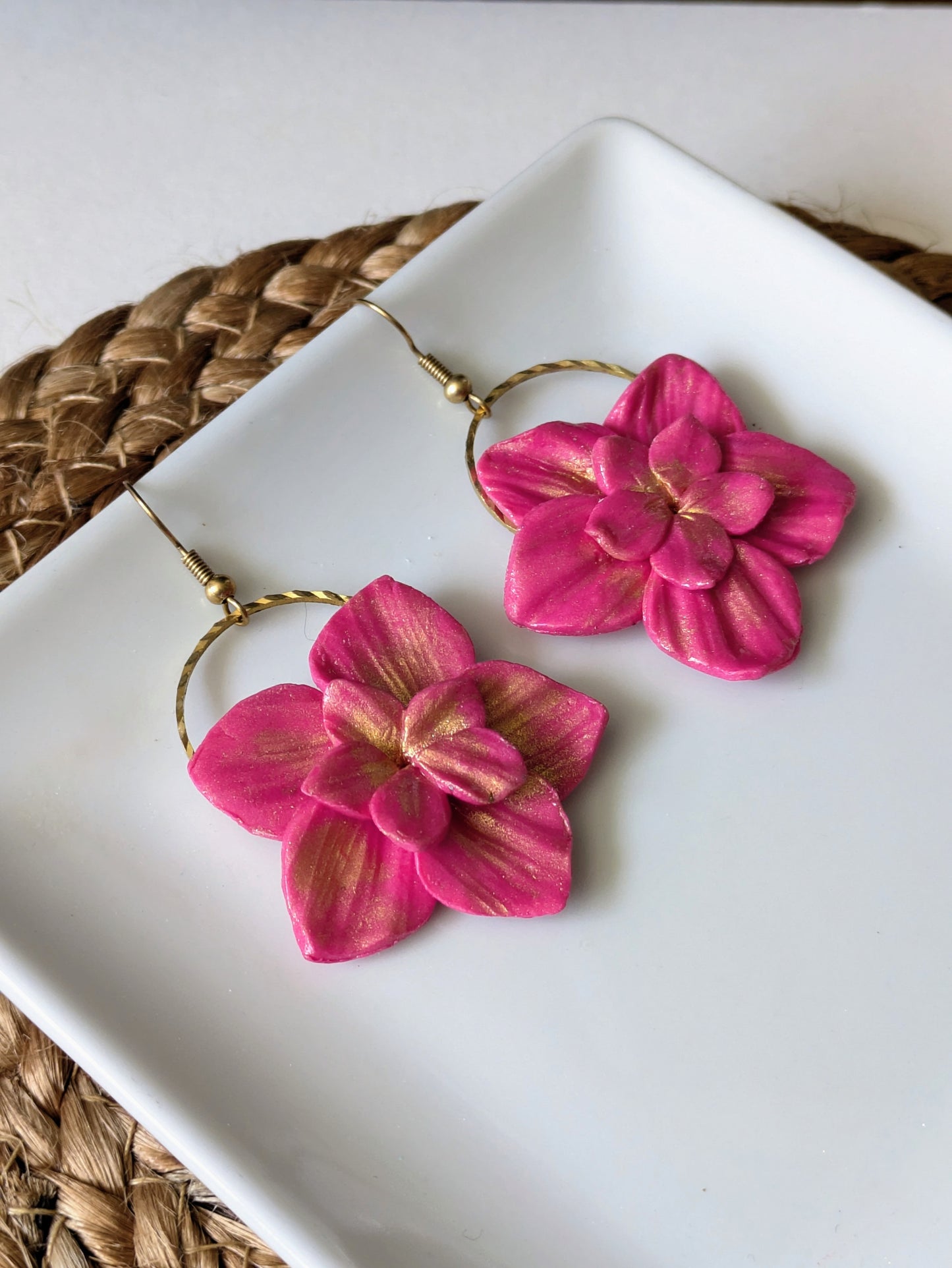 Boucles d'oreille - Modèle Capucine
