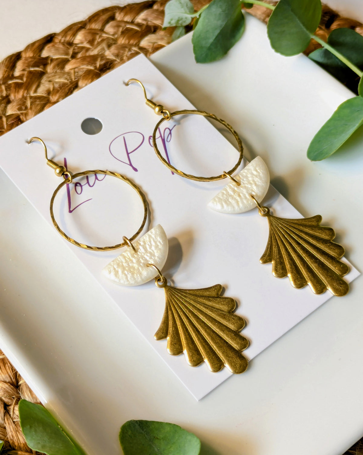 Boucles d’oreilles – Modèle Emy