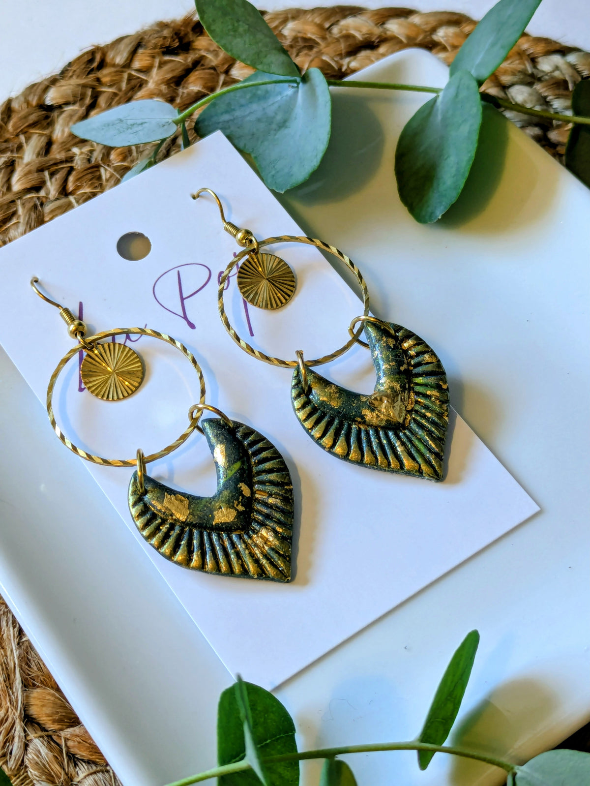 Boucles d'oreille - Modèle Camille