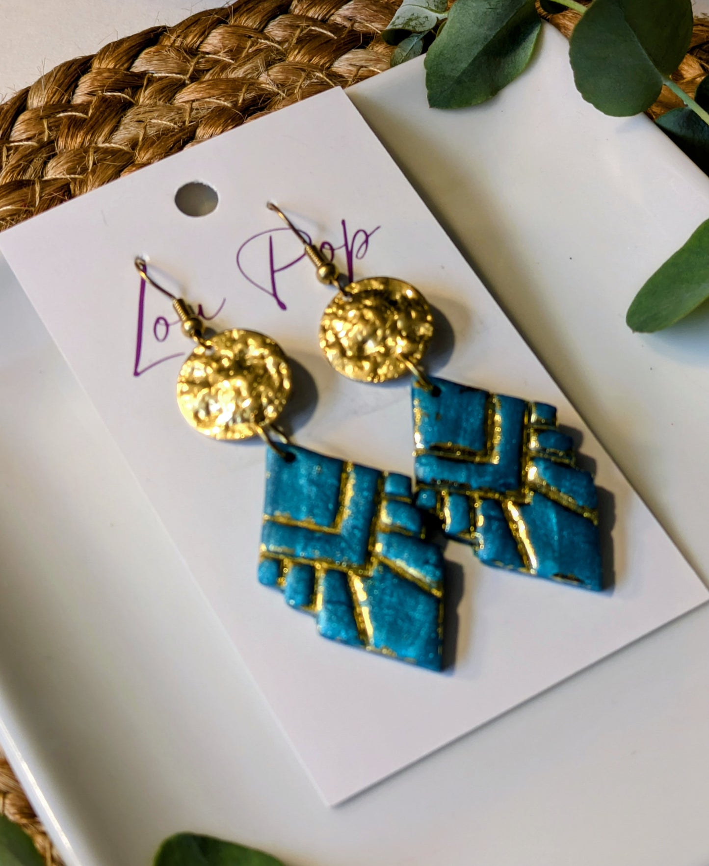 Boucles d'oreille - Modèle Jasmine