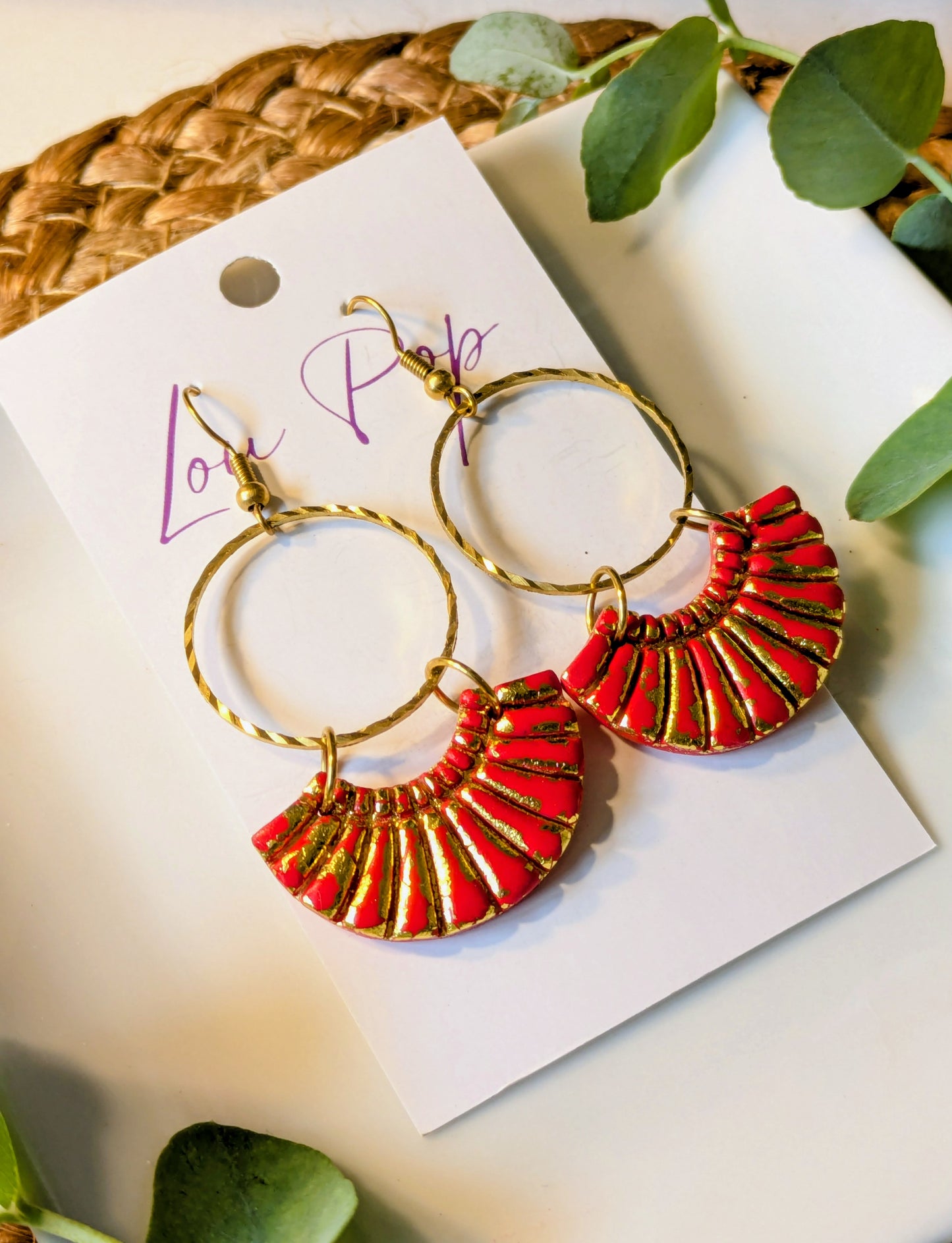 Boucles d'oreille - Modèle Louise