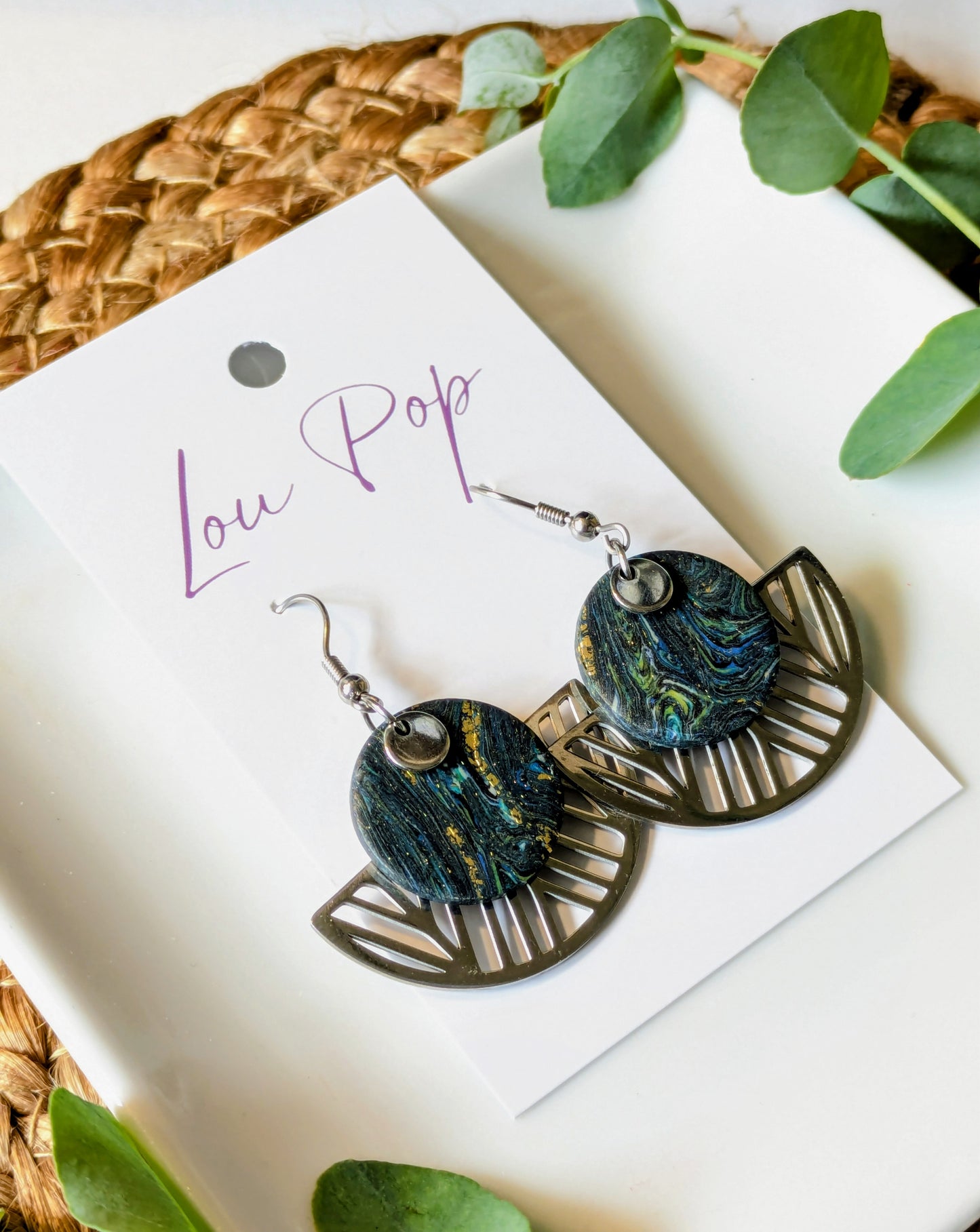 Boucles d’oreilles – Modèle Sacha