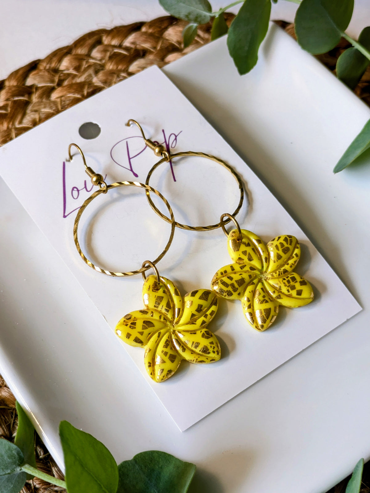 Boucles d'oreille - Modèle Lana