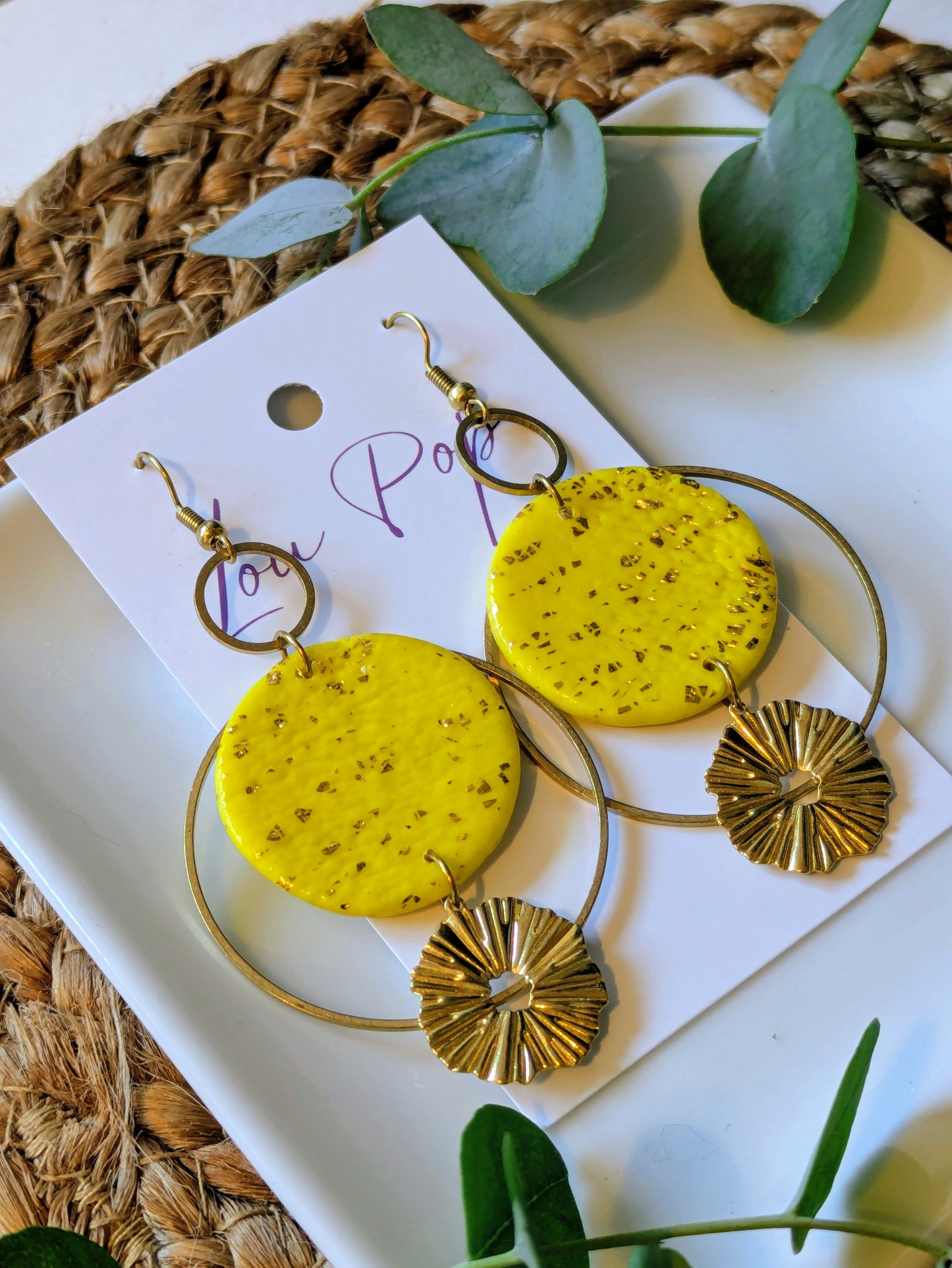 Boucles d'oreille - Modèle Davina