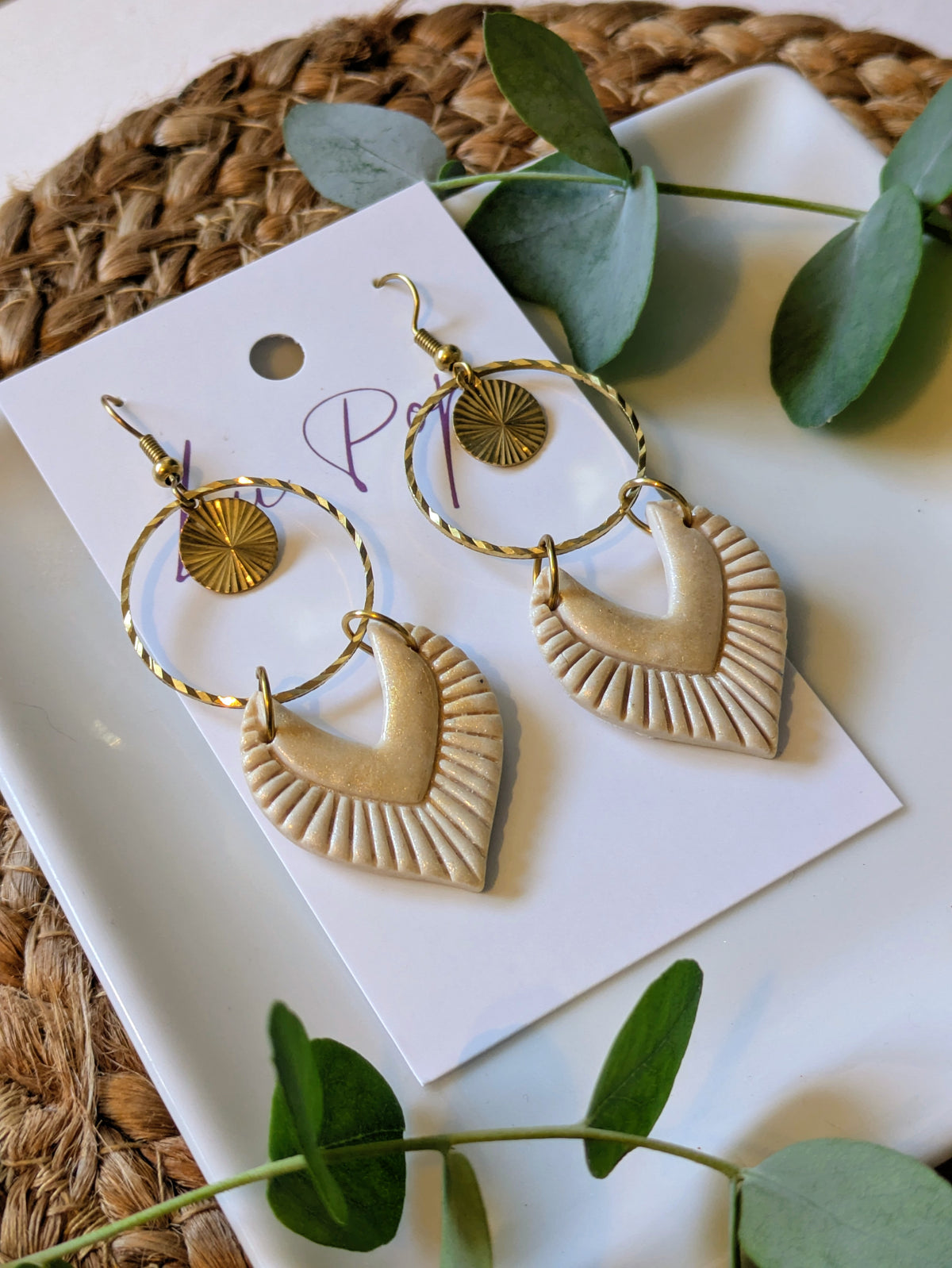 Boucles d'oreille - Modèle Camille
