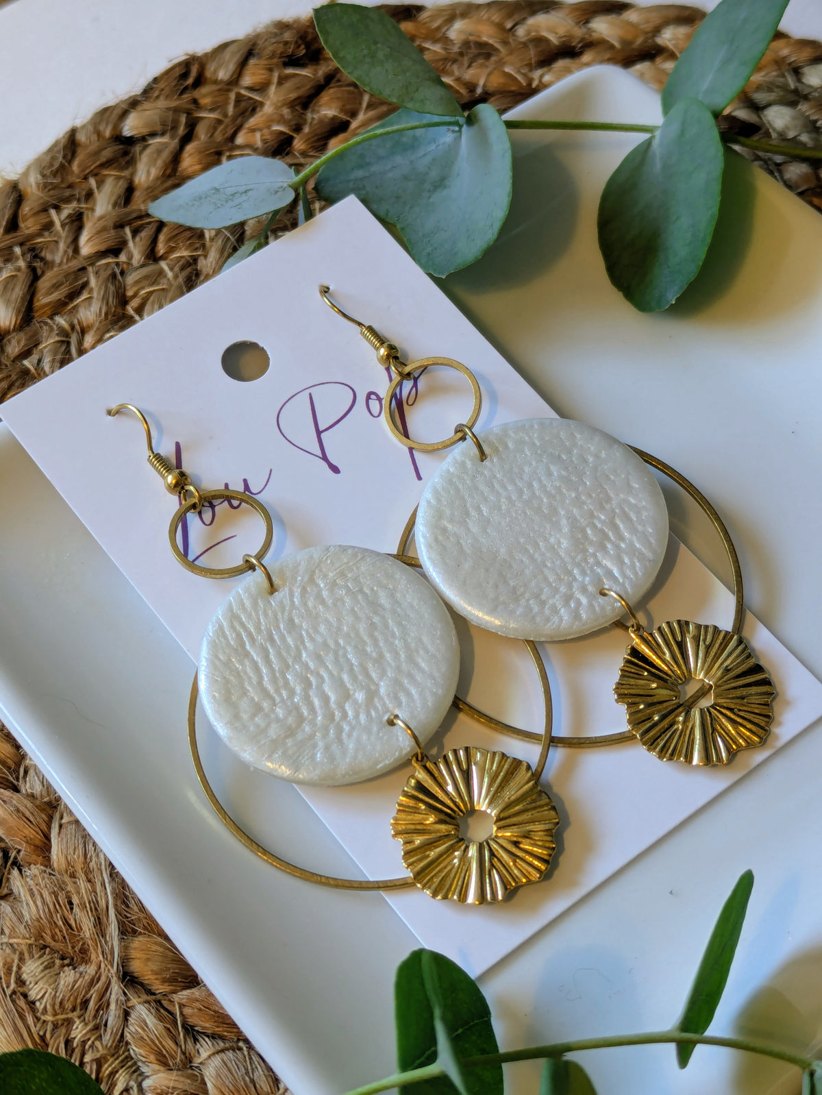 Boucles d'oreille - Modèle Davina