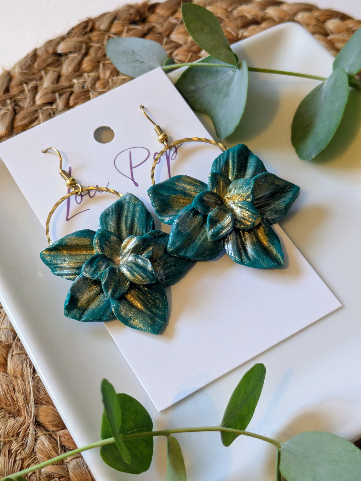 Boucles d'oreille - Modèle Capucine