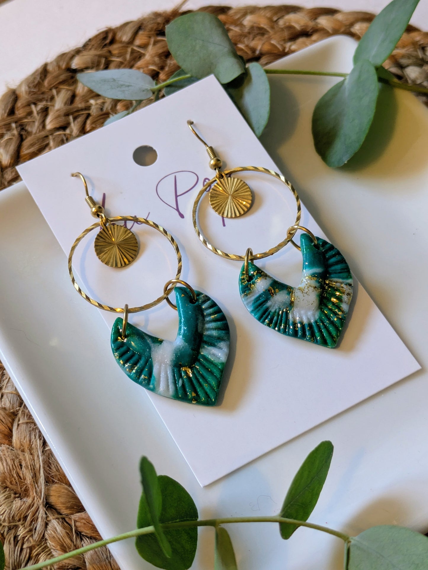 Boucles d'oreille - Modèle Camille