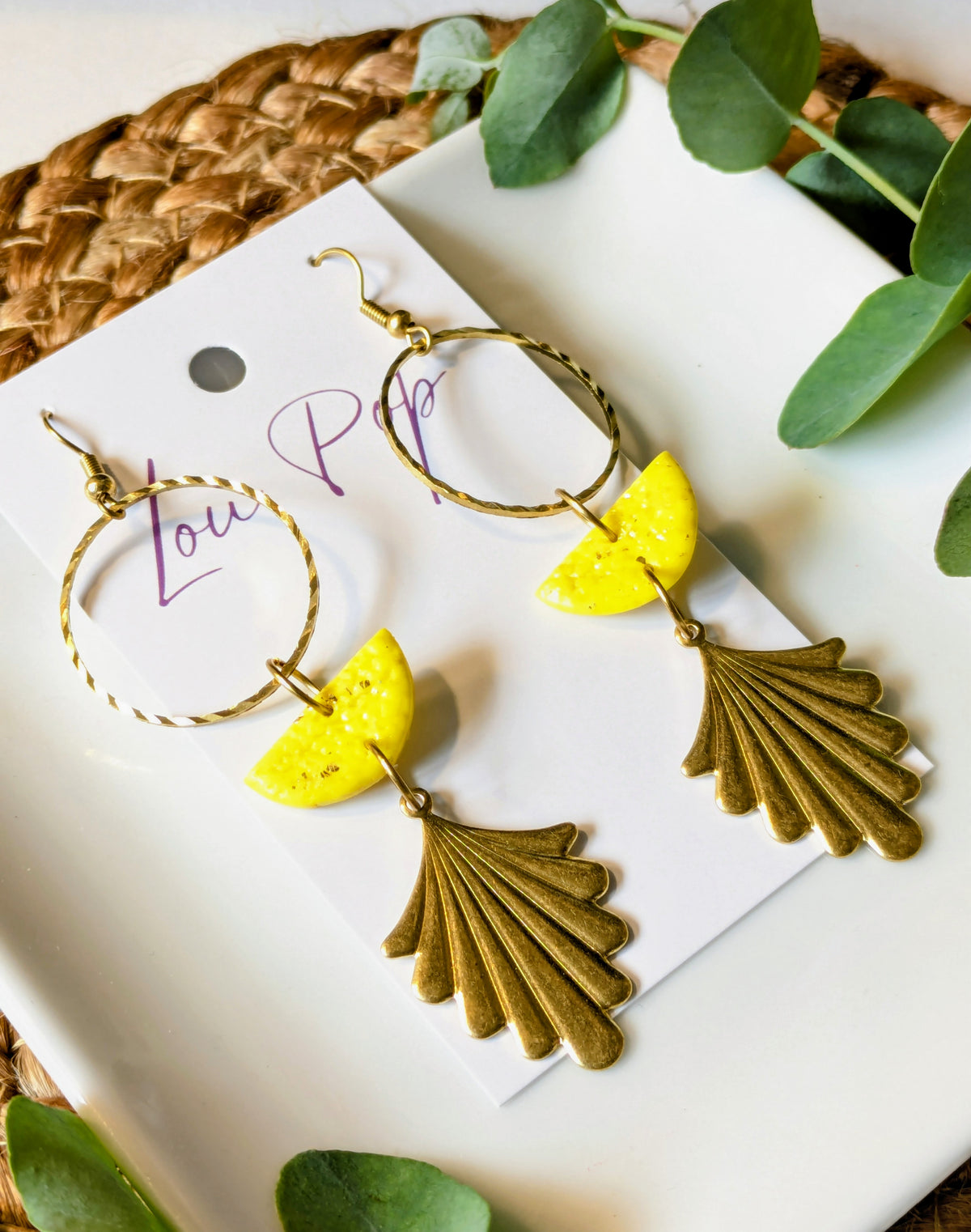 Boucles d’oreilles – Modèle Emy
