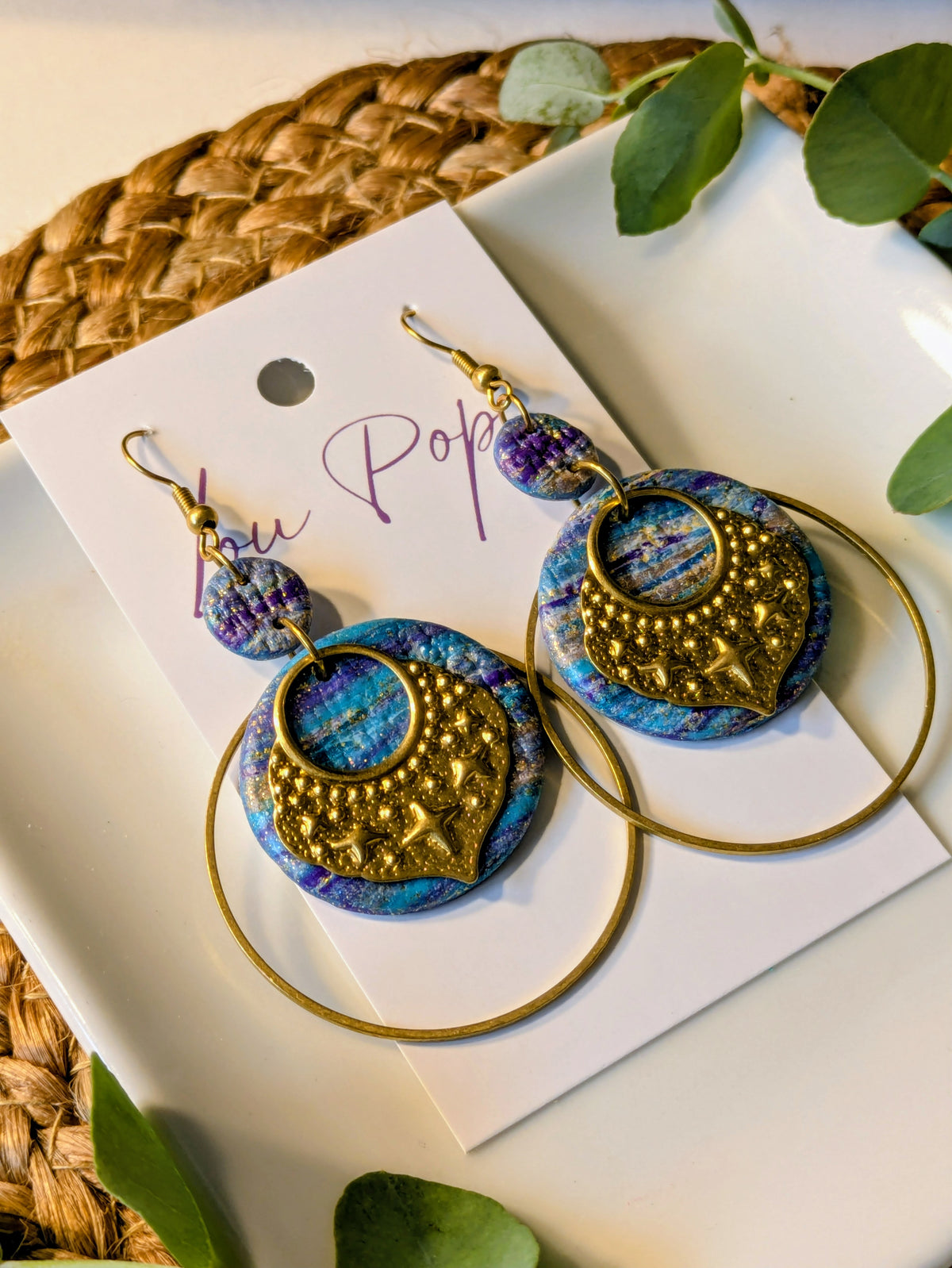 Boucles d’oreilles – Modèle Élise