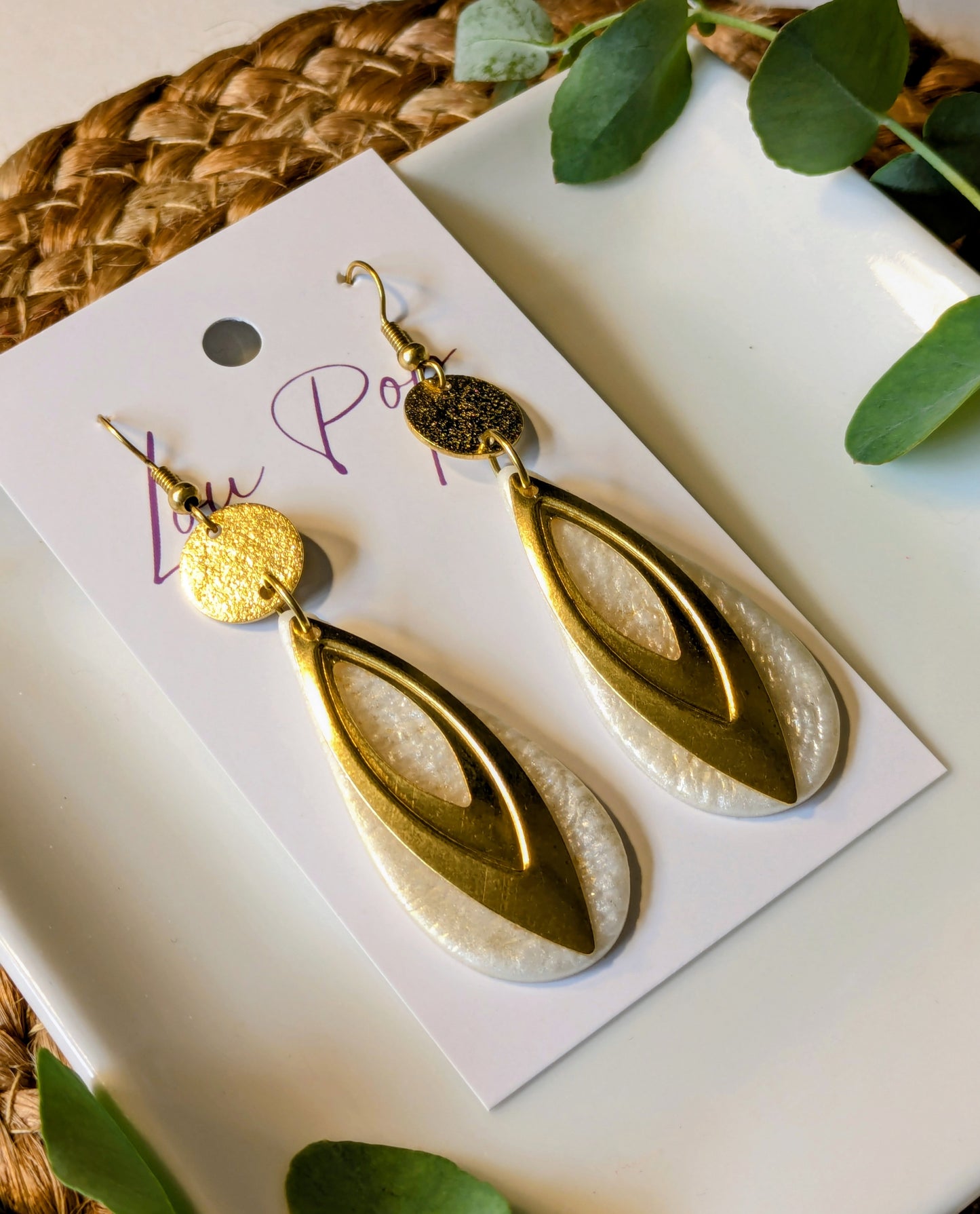 Boucles d’oreilles – Modèle Céleste