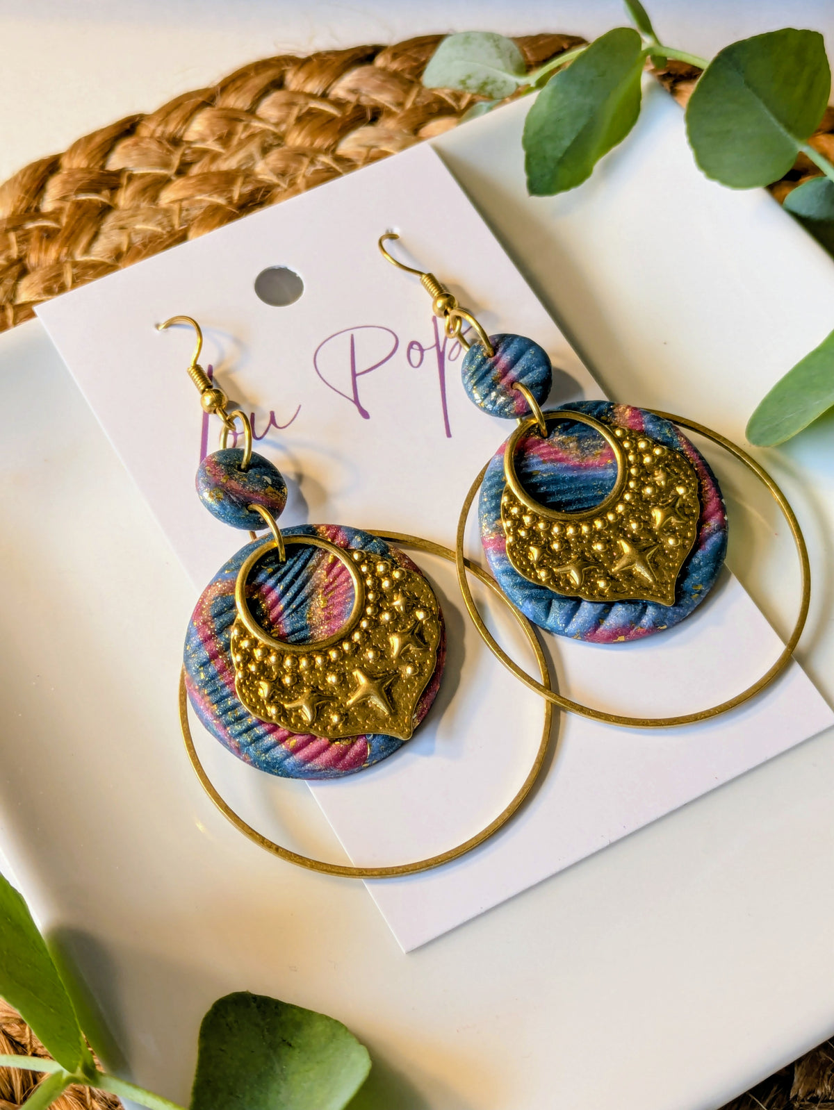 Boucles d’oreilles – Modèle Élise