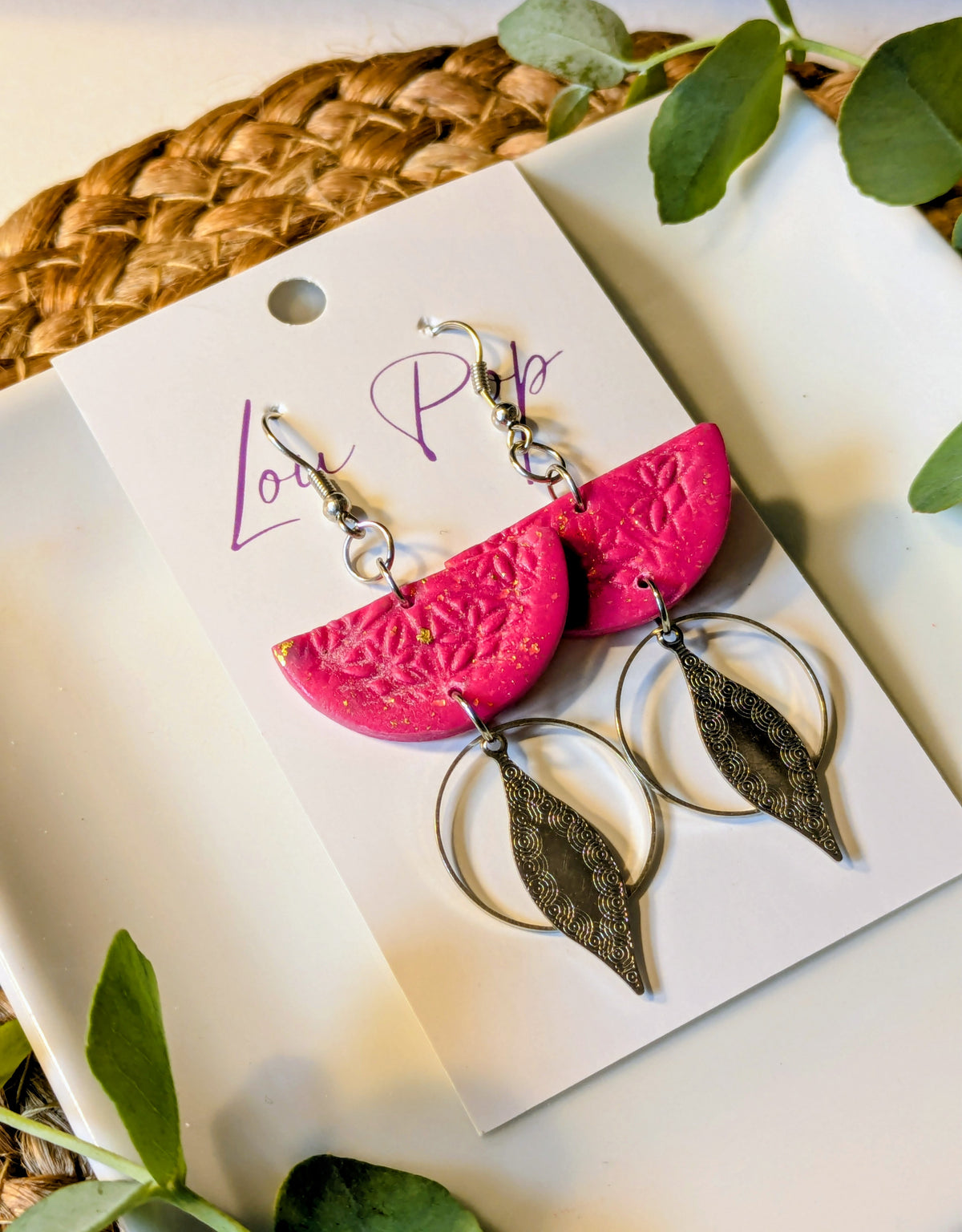 Boucles d’oreilles – Modèle Alya