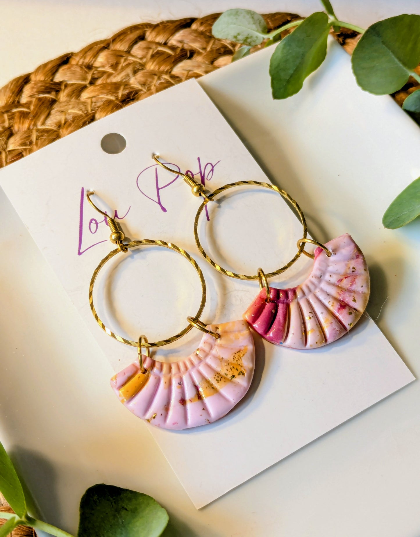 Boucles d'oreille - Modèle Louise