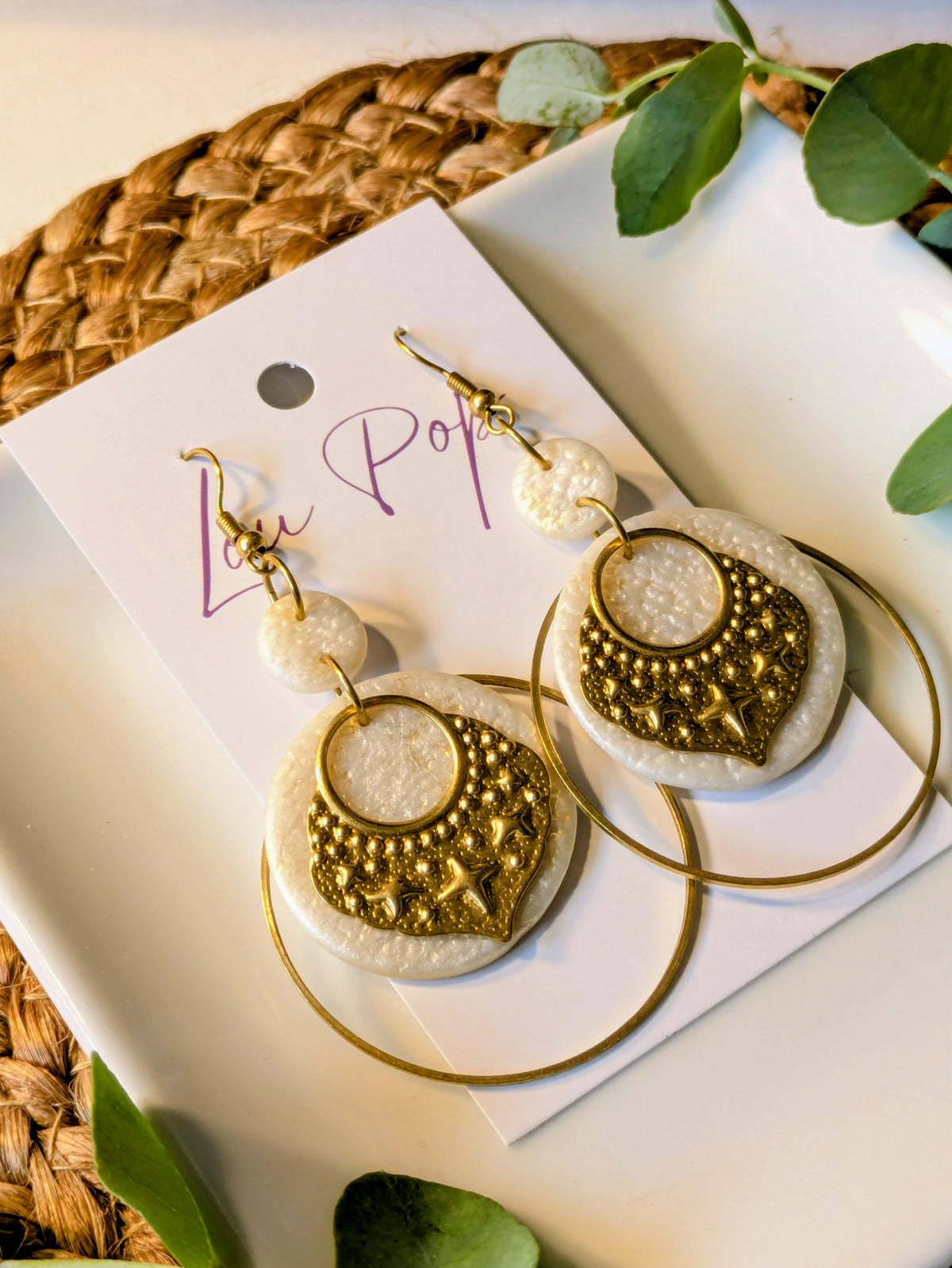 Boucles d’oreilles – Modèle Élise