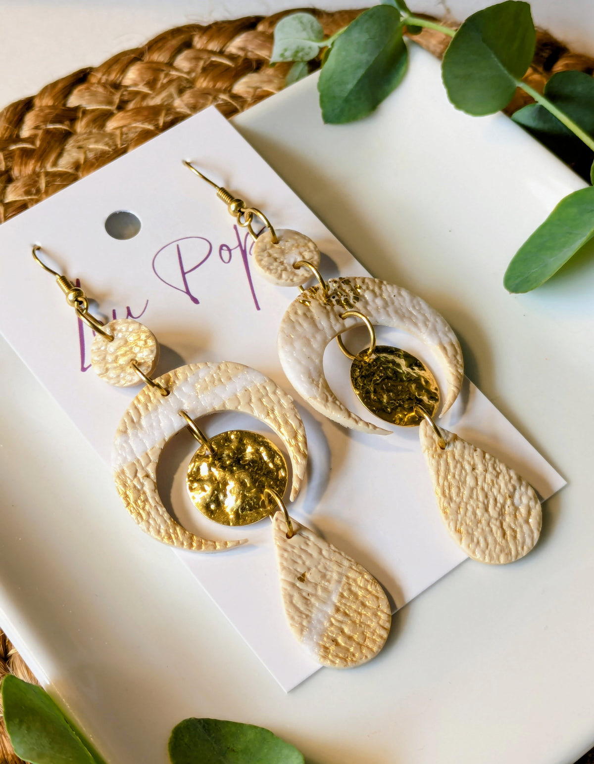 Boucles d’oreilles – Modèle Lou