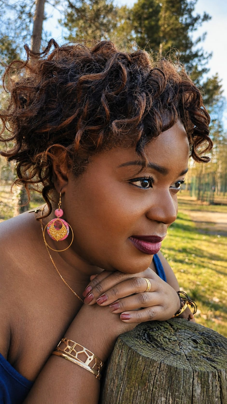 Boucles d’oreilles – Modèle Élise