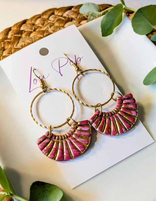 Boucles d'oreille - Modèle Louise