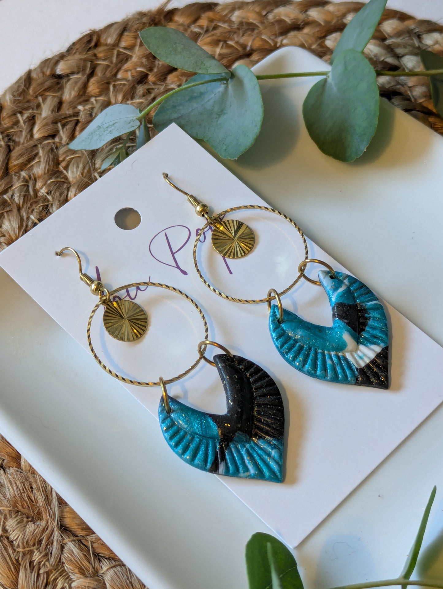 Boucles d'oreille - Modèle Camille