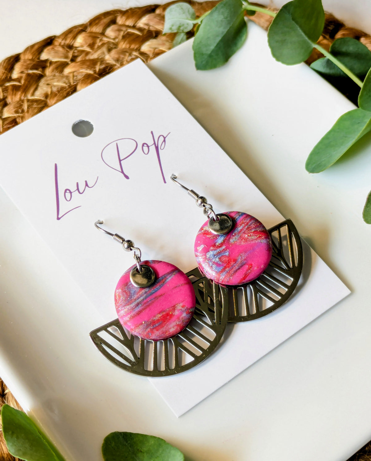 Boucles d’oreilles – Modèle Sacha