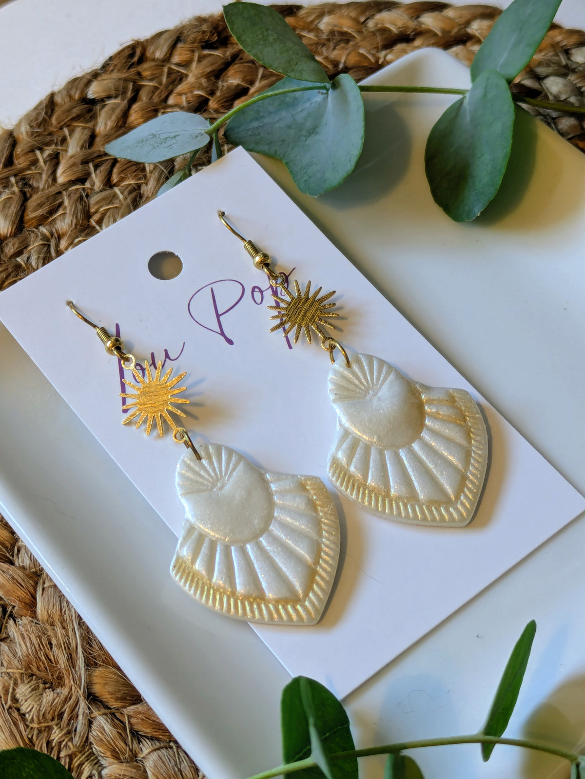Boucles d'oreille - Modèle Zia