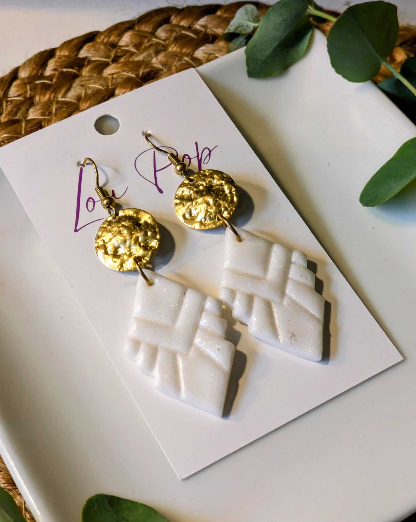 Boucles d'oreille - Modèle Jasmine