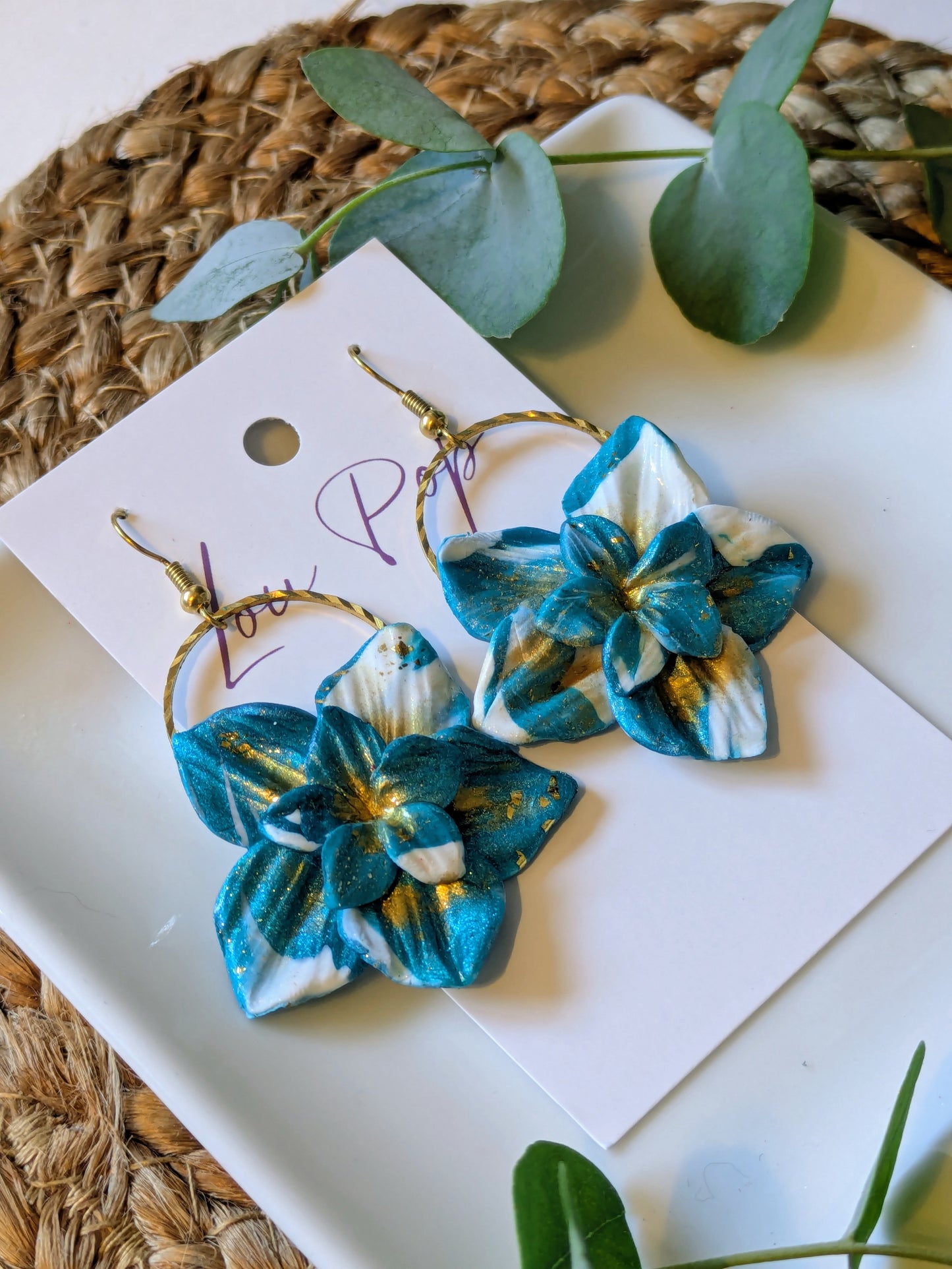 Boucles d'oreille - Modèle Capucine