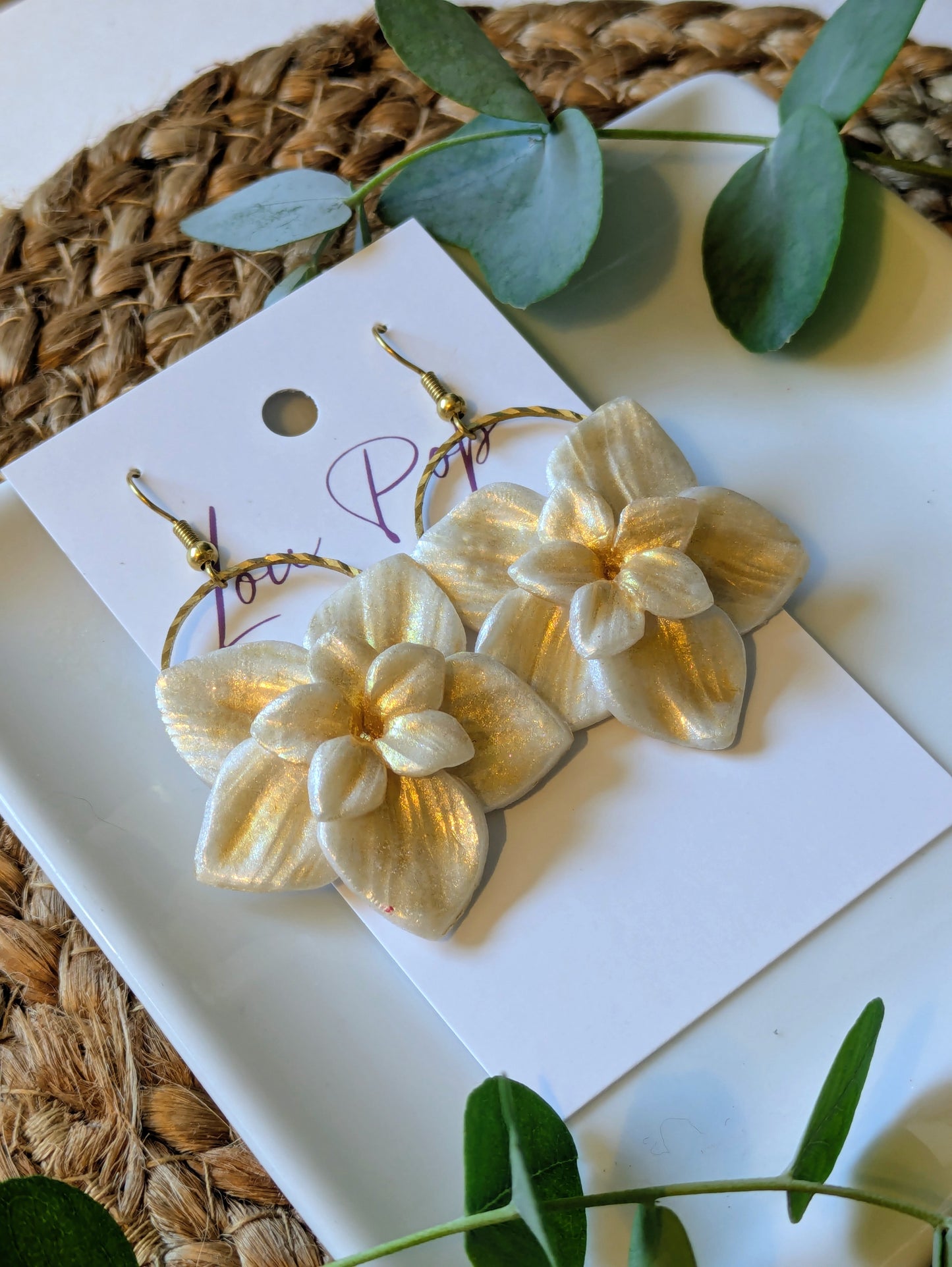 Boucles d'oreille - Modèle Capucine