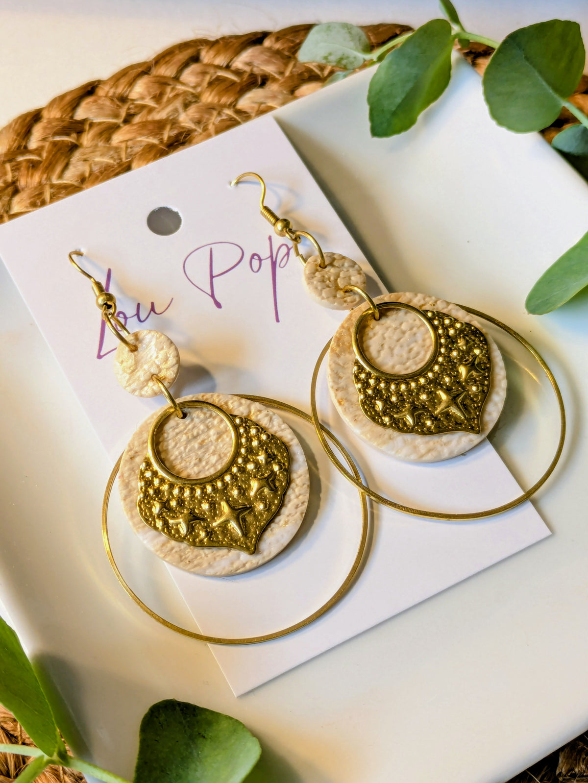 Boucles d’oreilles – Modèle Élise