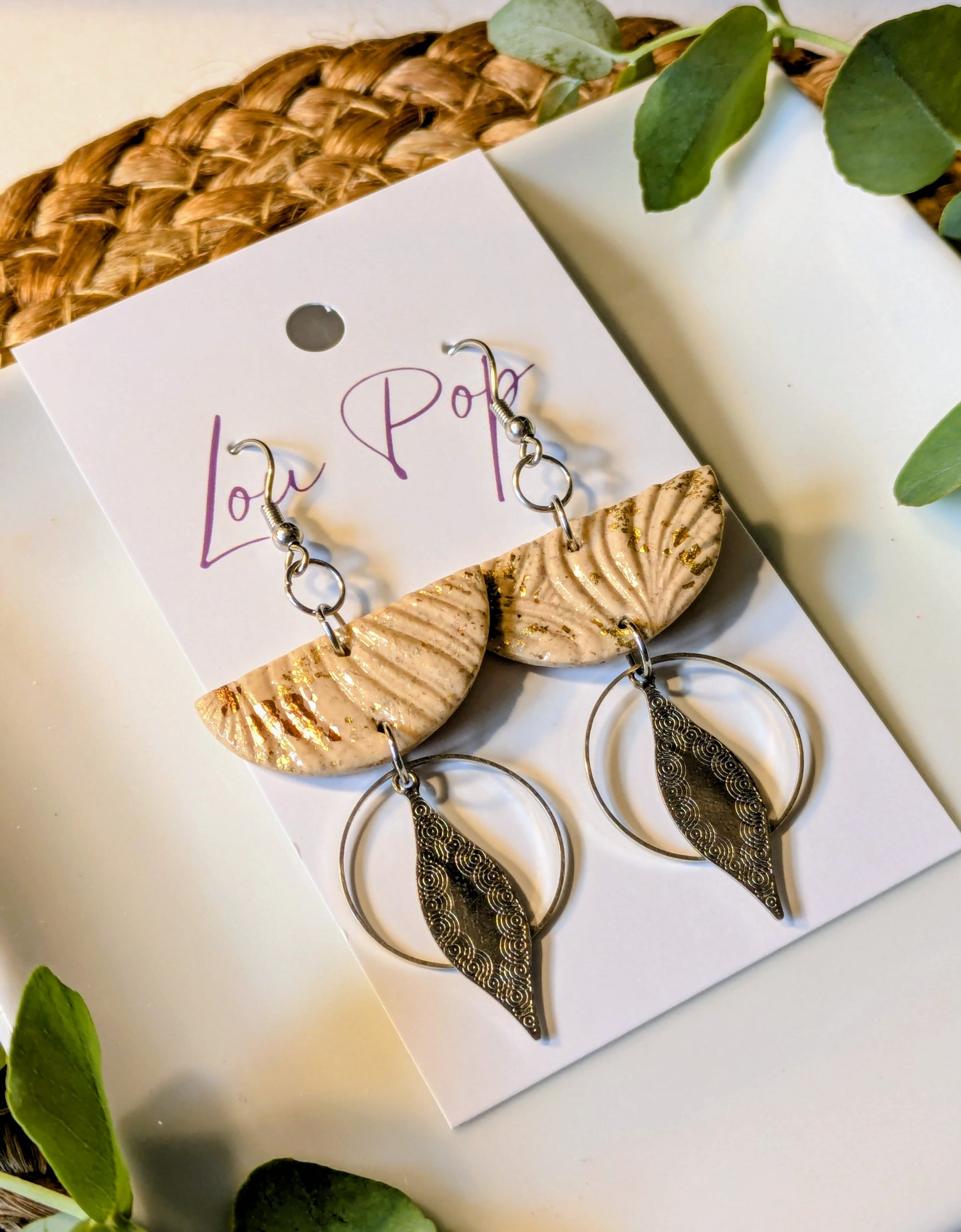 Boucles d’oreilles – Modèle Alya