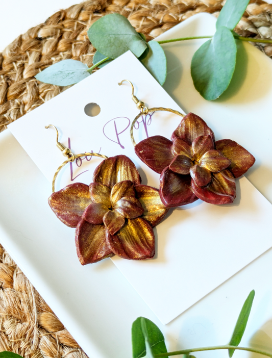 Boucles d'oreille - Modèle Capucine