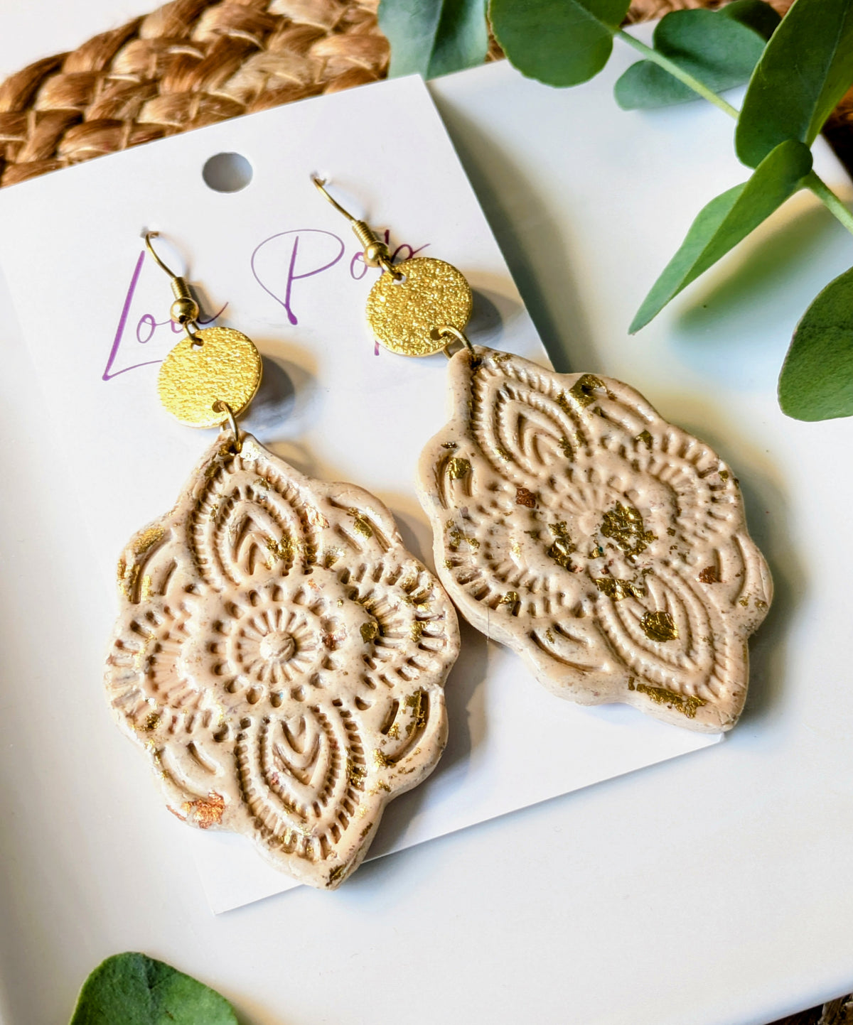Boucles d'oreille - Modèle Lysa