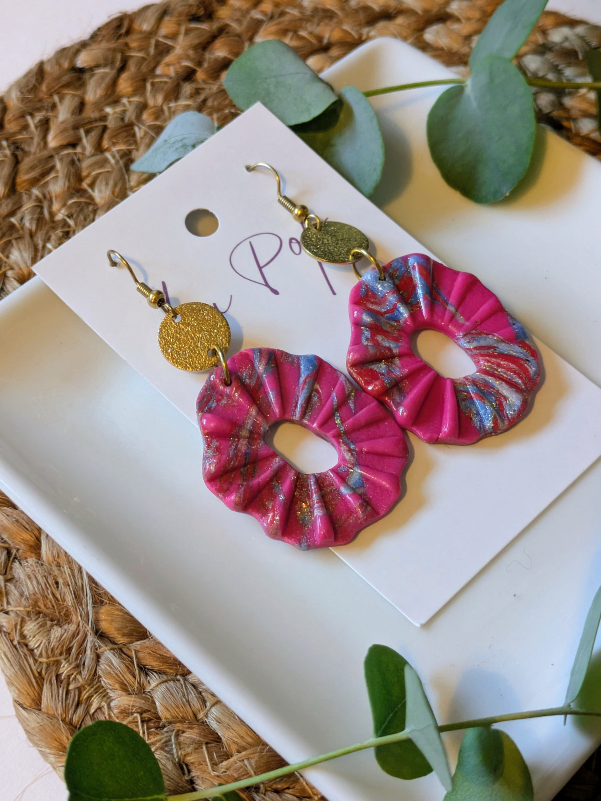 Boucles d'oreille - Modèle Livia