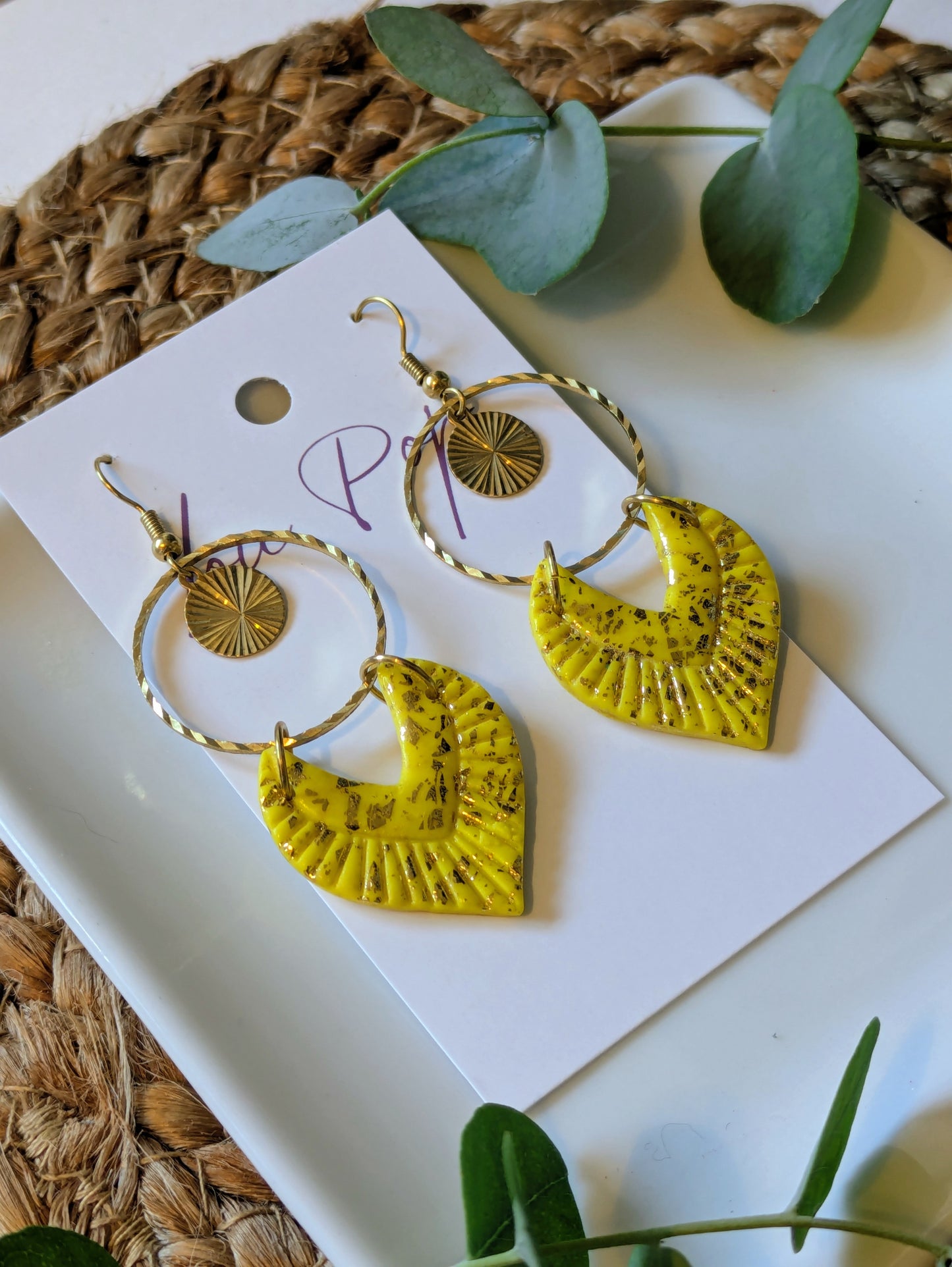 Boucles d'oreille - Modèle Camille