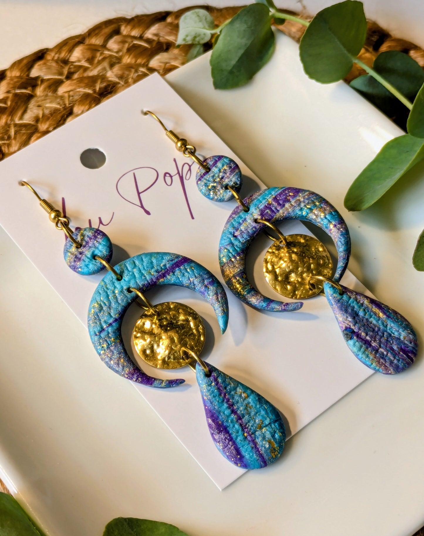 Boucles d’oreilles – Modèle Lou