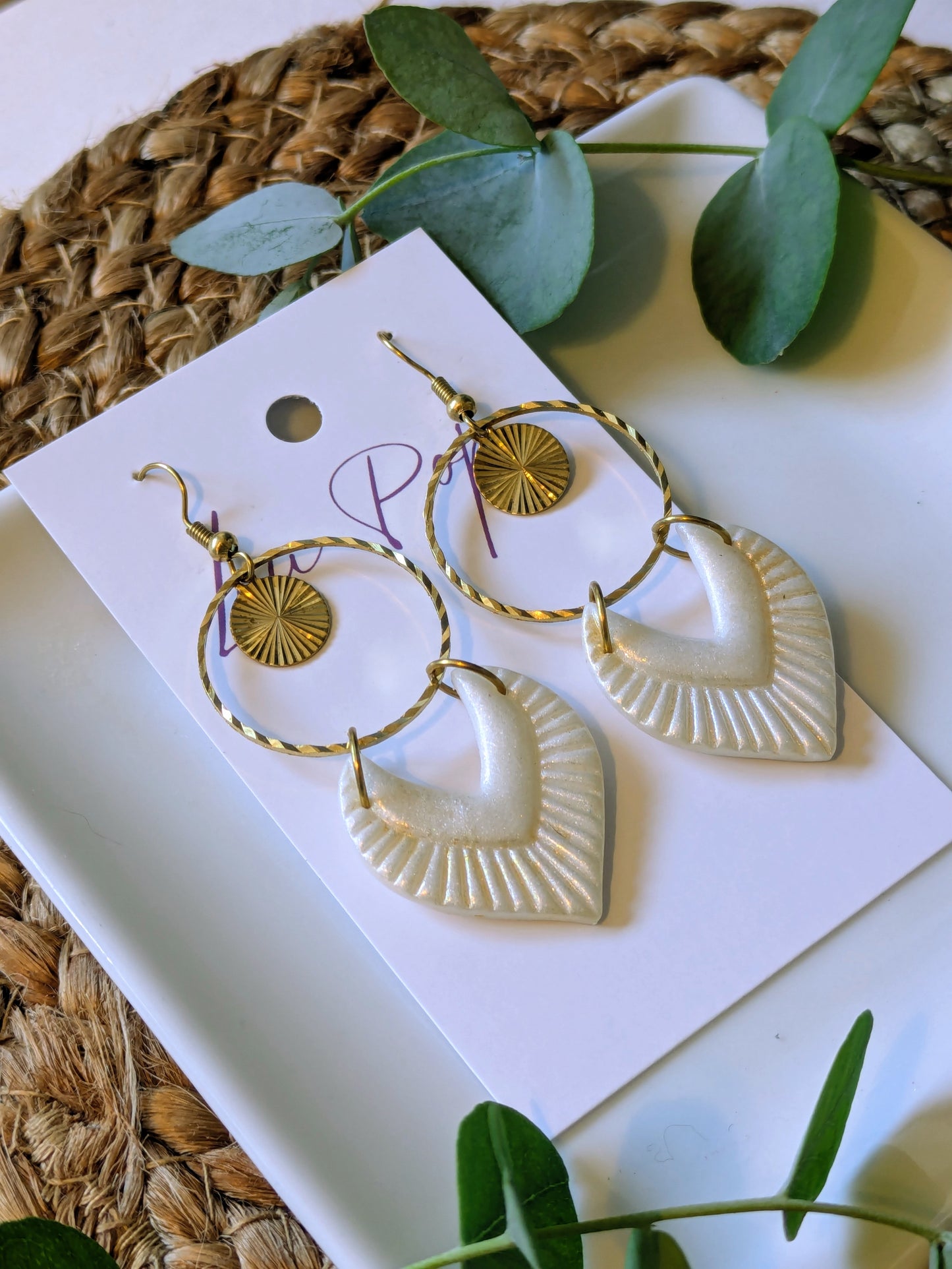 Boucles d'oreille - Modèle Camille