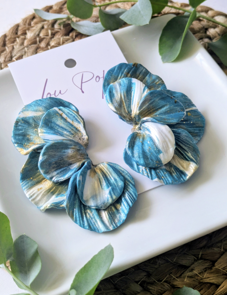Boucles d'oreille - Modèle Freya