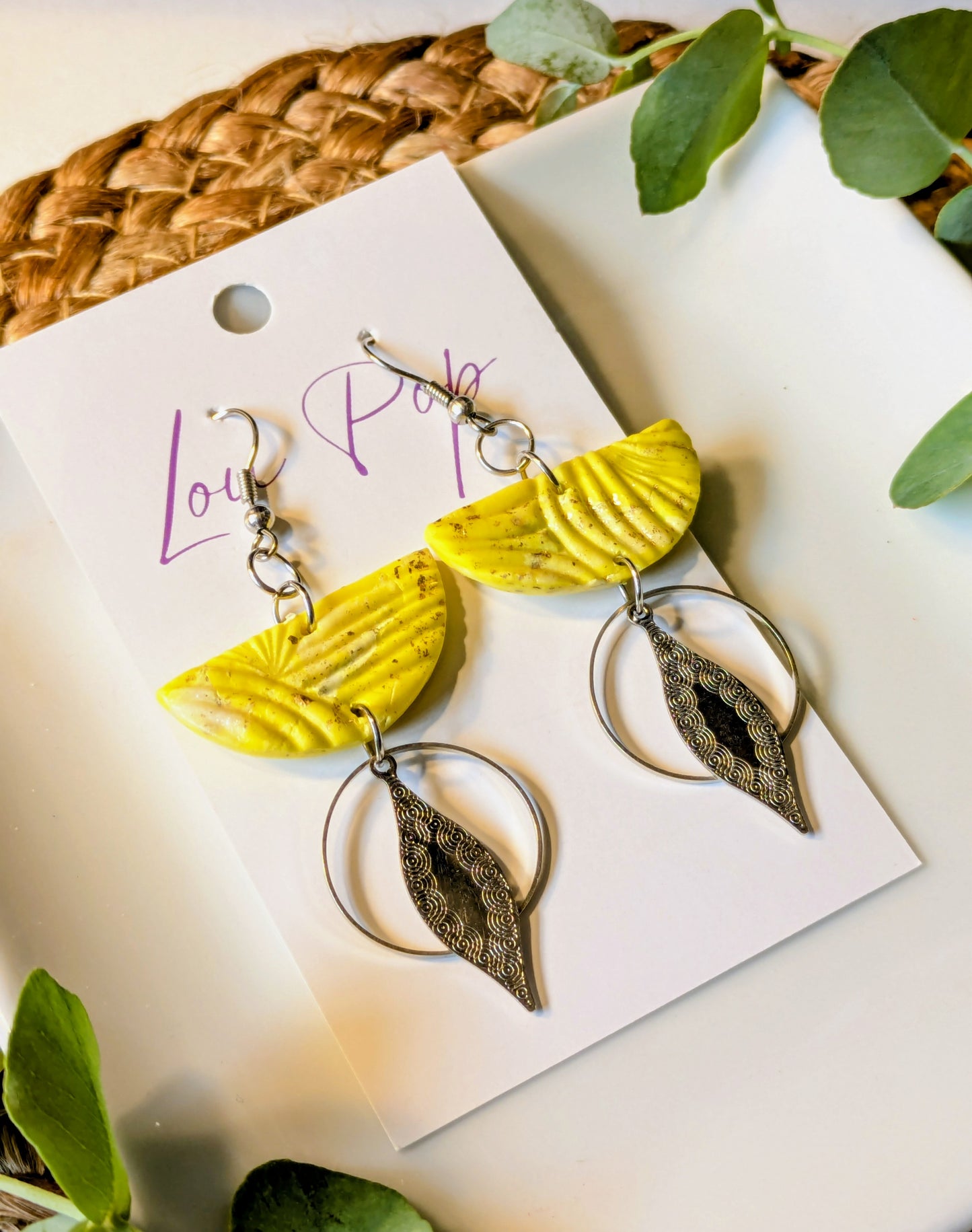 Boucles d’oreilles – Modèle Alya