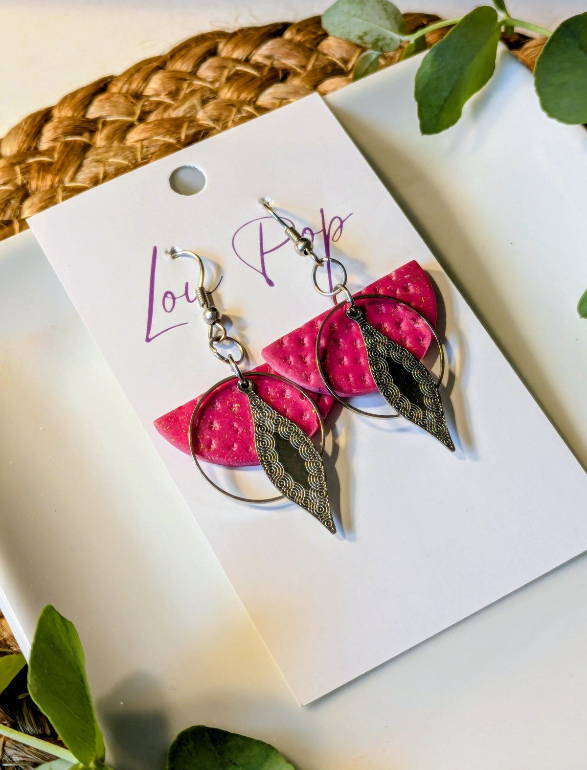 Boucles d’oreilles – Modèle Alya