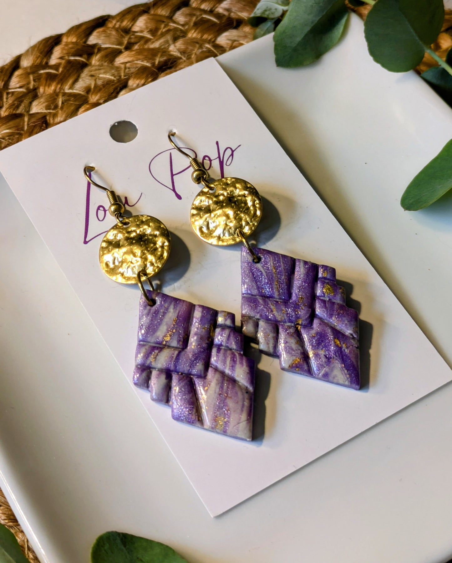 Boucles d'oreille - Modèle Jasmine