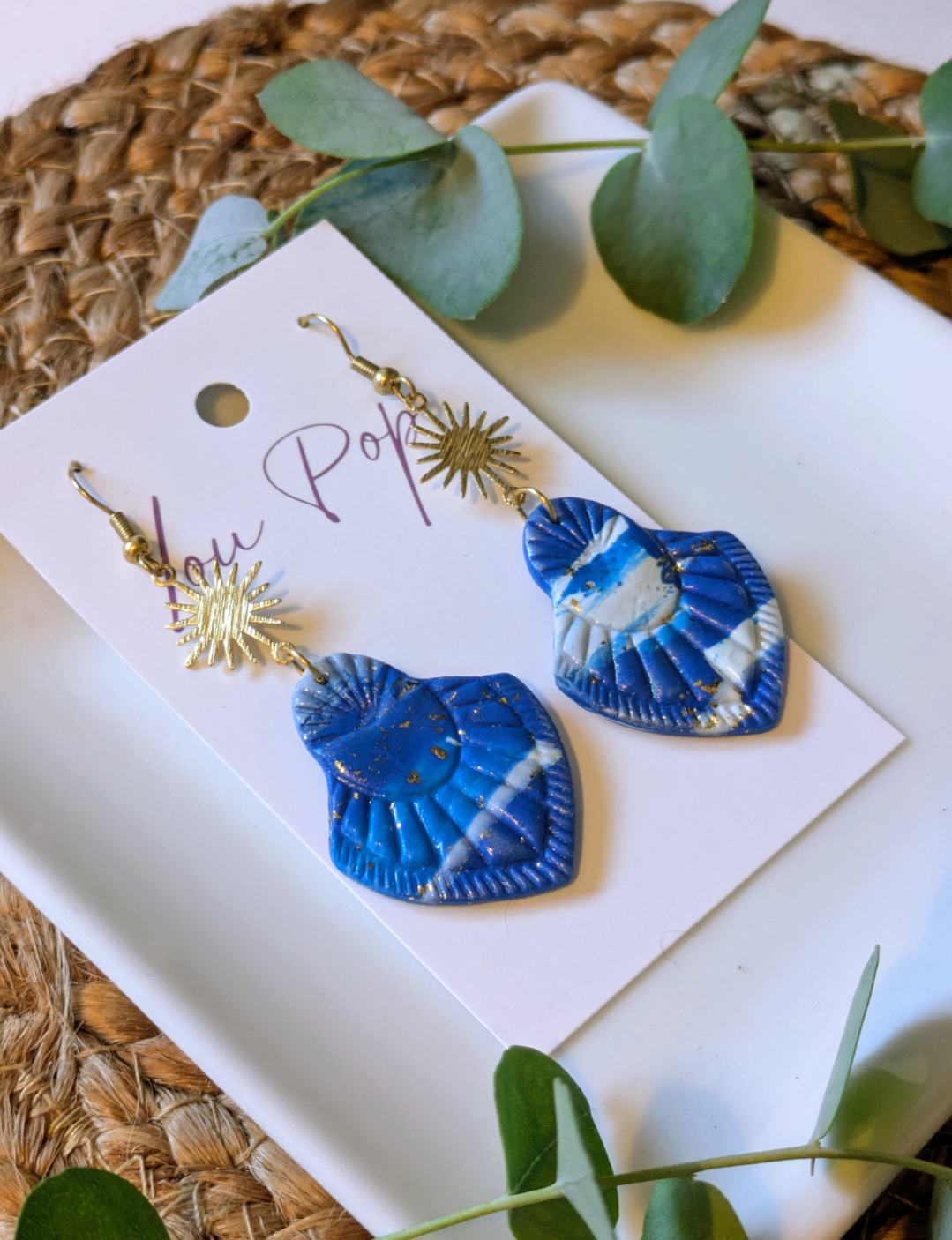Boucles d'oreille - Modèle Zia