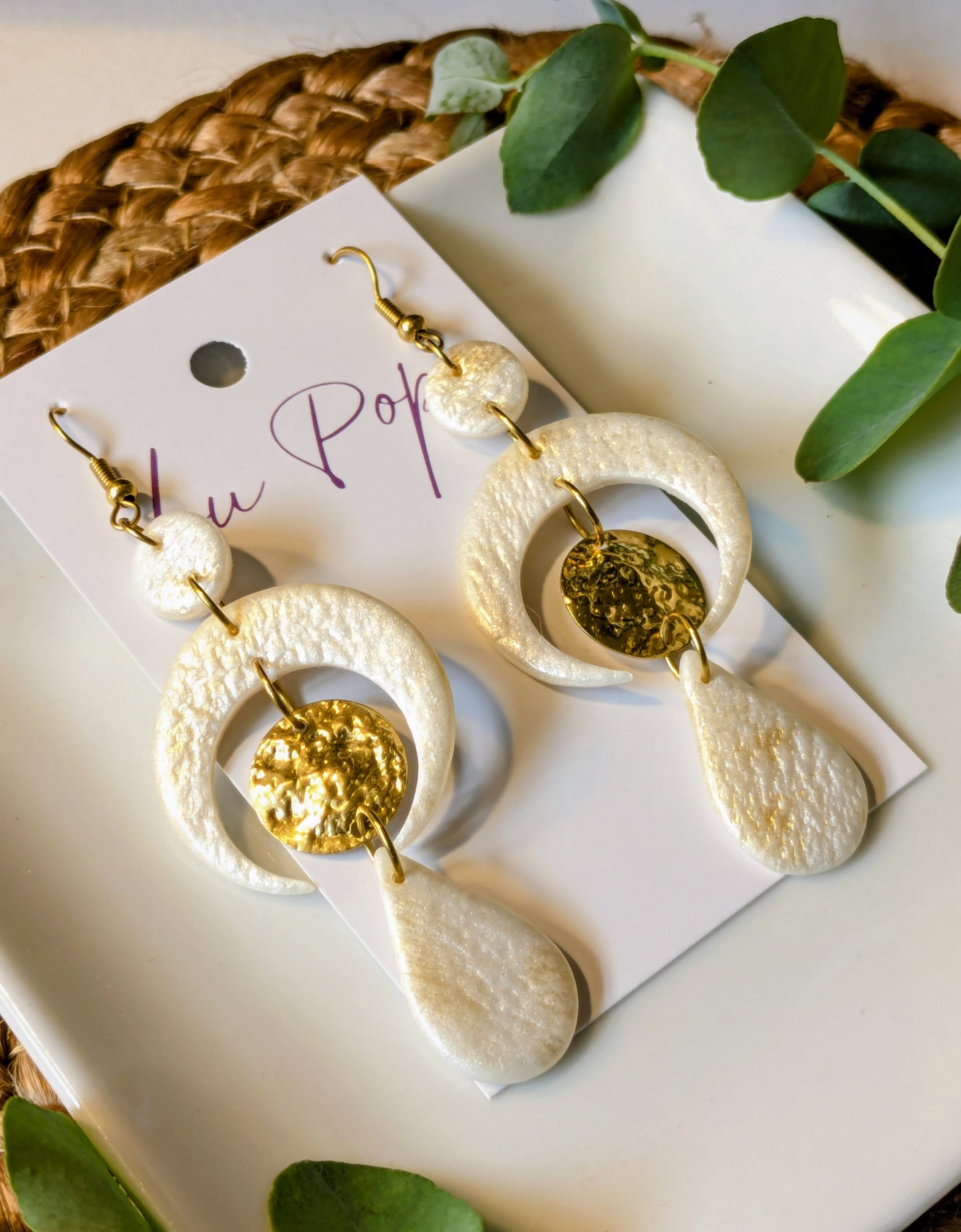 Boucles d’oreilles – Modèle Lou