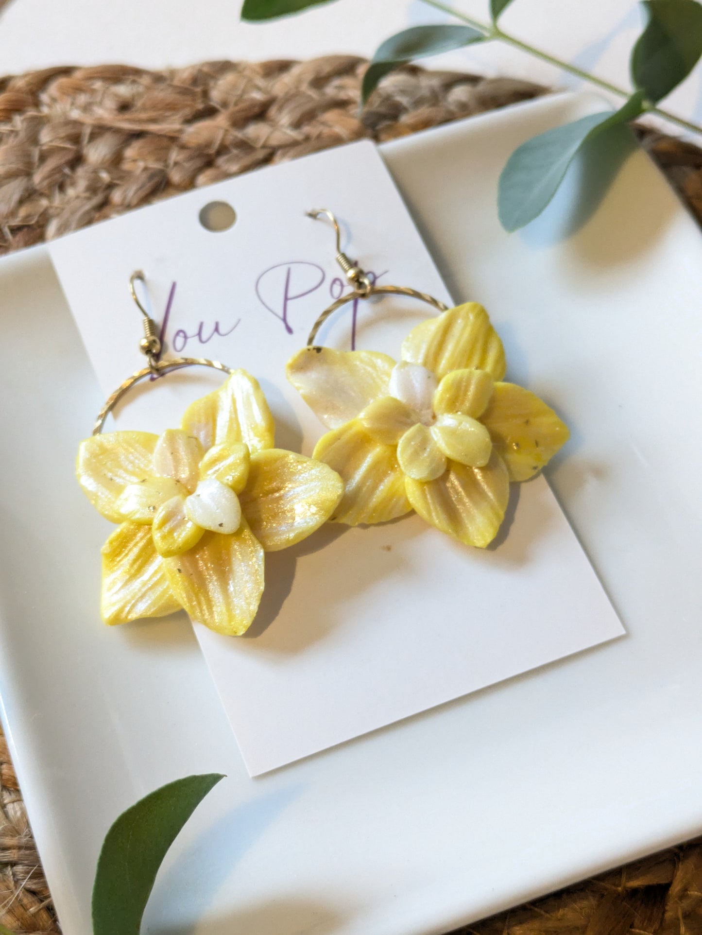 Boucles d'oreille - Modèle Capucine